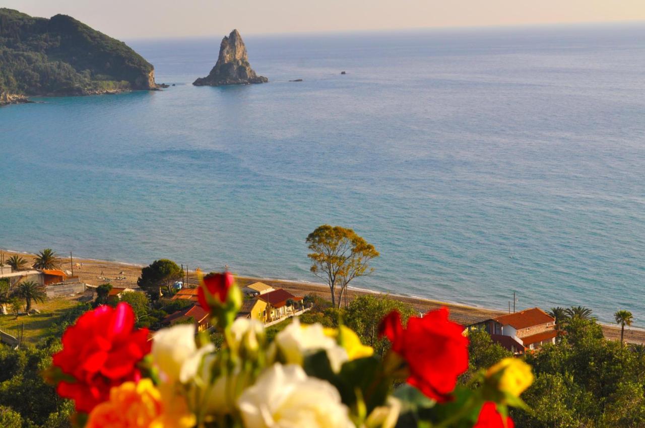 Beautiful Holiday Apartments Maria With Amazing Pool - Agios Gordios Beach Exteriér fotografie